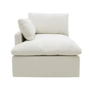 Retreat Toorak Pearl 1 Seat Left Arm Facing Sofa Module by James Lane, a Sofas for sale on Style Sourcebook