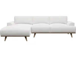 Dane Muse Frost Chaise Sofa - 3 Seater by James Lane, a Sofas for sale on Style Sourcebook