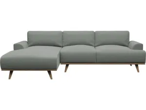 Dane Tribute Storm Chaise Sofa - 3 Seater by James Lane, a Sofas for sale on Style Sourcebook