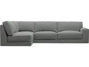 Monica Maya Flint Sofa - 4 Seater LAF Terminal by James Lane, a Sofas for sale on Style Sourcebook