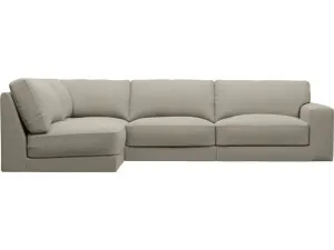 Monica Plaza Natural Sofa - 4 Seater LAF Terminal by James Lane, a Sofas for sale on Style Sourcebook