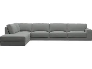 Monica Maya Flint Sofa - 6 Seater LAF Terminal by James Lane, a Sofas for sale on Style Sourcebook