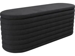 Topia Blanket Box Plaza Flint Grey by James Lane, a Baskets & Boxes for sale on Style Sourcebook