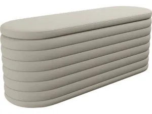 Topia Blanket Box Isla Sea Pearl by James Lane, a Baskets & Boxes for sale on Style Sourcebook