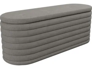 Topia Blanket Box Isla Soft Grey by James Lane, a Baskets & Boxes for sale on Style Sourcebook