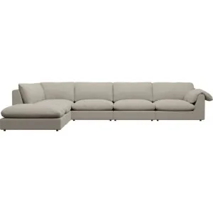 Ludlow Isla Sea Pearl Sofa - 6 Seater LAF Terminal by James Lane, a Sofas for sale on Style Sourcebook