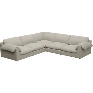 Ludlow Isla Sea Pearl Corner Sofa - 5 Seater by James Lane, a Sofas for sale on Style Sourcebook