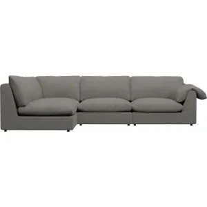 Ludlow Isla Soft Grey Sofa - 4 Seater LAF Terminal by James Lane, a Sofas for sale on Style Sourcebook