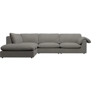 Ludlow Isla Soft Grey Sofa - 5 Seater LAF Terminal by James Lane, a Sofas for sale on Style Sourcebook