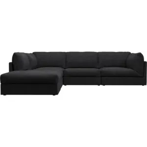Finley Plaza Flint Grey Modular Sofa - 5 Seater LAF Terminal by James Lane, a Sofas for sale on Style Sourcebook