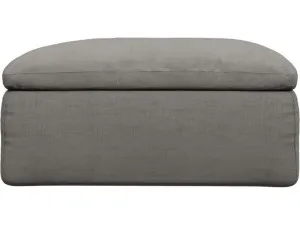 Cloud Ottoman Isla Soft Grey by James Lane, a Ottomans for sale on Style Sourcebook