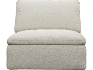Cloud Deep Armless Module Boucle Ivory by James Lane, a Sofas for sale on Style Sourcebook