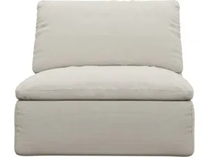 Cloud Deep Armless Module Toorak Pearl by James Lane, a Sofas for sale on Style Sourcebook