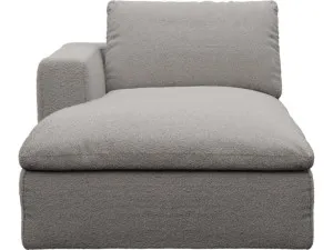 Cloud Deep Chaise Left Module Boucle Pumice by James Lane, a Sofas for sale on Style Sourcebook