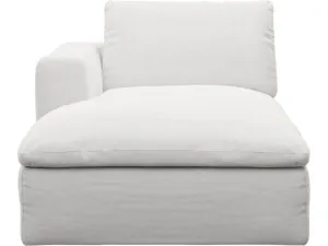 Cloud Deep Chaise Left Module Muse Frost by James Lane, a Sofas for sale on Style Sourcebook