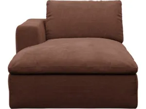 Cloud Deep Chaise Left Module Muse Rust by James Lane, a Sofas for sale on Style Sourcebook