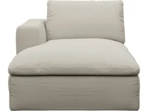 Cloud Deep Chaise Left Module Isla Sea Pearl by James Lane, a Sofas for sale on Style Sourcebook