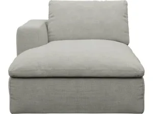 Cloud Deep Chaise Left Module Toorak Pebble by James Lane, a Sofas for sale on Style Sourcebook