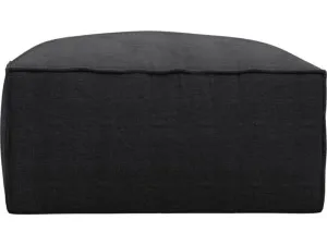Kai Plaza Flint Grey Ottoman by James Lane, a Sofas for sale on Style Sourcebook