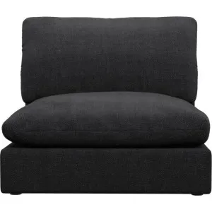 Ludlow Plaza Flint Grey Armless Sofa Chair Module by James Lane, a Sofas for sale on Style Sourcebook