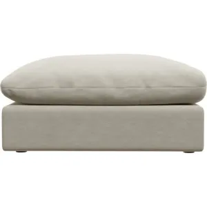 Ludlow Muse Flax Ottoman by James Lane, a Ottomans for sale on Style Sourcebook