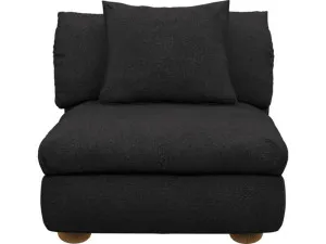 Tully California Charcoal Armless Sofa Chair Module by James Lane, a Sofas for sale on Style Sourcebook