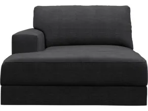 Monica Plaza Flint Grey Left Arm Facing Chaise Module by James Lane, a Sofas for sale on Style Sourcebook