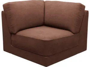Monica Muse Rust Corner Sofa Chair Module by James Lane, a Sofas for sale on Style Sourcebook