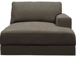 Monica Muse Mink Right Arm Facing Chaise Module by James Lane, a Sofas for sale on Style Sourcebook