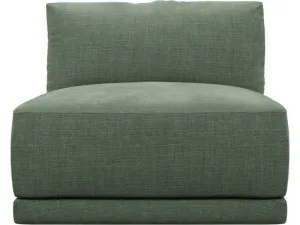 Haven Tribute Dark Jade Armless Sofa Chair Module by James Lane, a Sofas for sale on Style Sourcebook