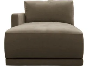 Haven Tribute Walnut Left Arm Facing Chaise Module by James Lane, a Sofas for sale on Style Sourcebook