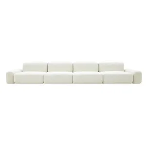 Beckett Noa Fog Modular Sofa - 4 Seater by James Lane, a Sofas for sale on Style Sourcebook