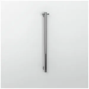 Rogerseller Tonic 900 Additional Vertical Heated Towel Rail with Hook - Polished Stainless Steel 3435005601-ADD by Rogerseller, a Towel Rails for sale on Style Sourcebook