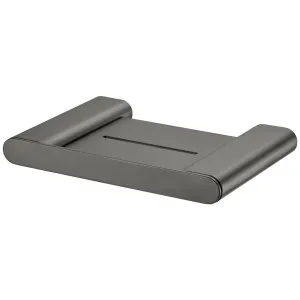 Oliveri Madrid Soap Holder With Shelf - Gunmetal MA859FF5GM by Oliveri, a Bathroom Accessories for sale on Style Sourcebook