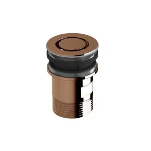 Sussex Taps Basin Plug and Waste LUXPVD® Silk Rose Gold SXBNPW-65 by Sussex Taps, a Traps & Wastes for sale on Style Sourcebook