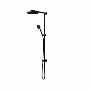 Rogerseller Eccentric Dual Rail Shower - Matte Black 3539000311 by Rogerseller, a Showers for sale on Style Sourcebook