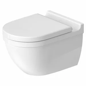 Duravit Starck 3 Rimless Wall Mounted Toilet Kit D2527090-P by Duravit, a Toilets & Bidets for sale on Style Sourcebook