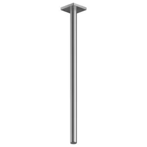 Fantini Soho 295 Ceiling Shower Arm with Square Backplate - Brushed Stainless Steel 86938040F by Fantini, a Showers for sale on Style Sourcebook