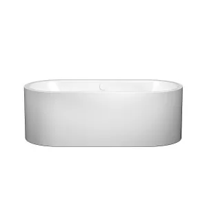 Kaldewei Centro Duo Meisterstuck 1700 Oval Freestanding Bath with Overflow - Alpine White 01-1127-06 by Kaldewei, a Bathtubs for sale on Style Sourcebook