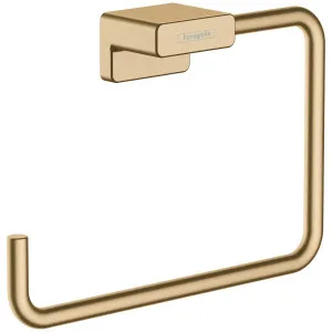 Hansgrohe Addstoris Towel Ring Brushed Bronze 41754140 by Hansgrohe, a Bathroom Accessories for sale on Style Sourcebook