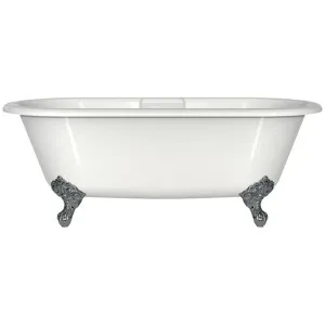 Victoria + Albert Cheshire Clawfoot Freestanding Bath - Gloss White with Polished Chrome Feet CHENSWNOFTCHEPC by Victoria + Albert, a Bathtubs for sale on Style Sourcebook