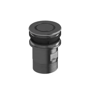 Sussex Taps Basin Plug and Waste LUXPVD® Brushed Smoke Gunmetal SXBNPW-54 by Sussex Taps, a Traps & Wastes for sale on Style Sourcebook