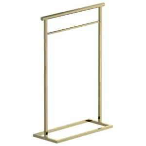Fantini Venezia Floor Mount Towel Rail - Gold Plus 94017843 by Fantini, a Bathroom Accessories for sale on Style Sourcebook