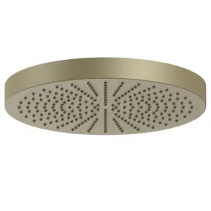 Fantini Soho 240 Round Shower Rose - Matte British Gold PVD 86P68083 by Fantini, a Showers for sale on Style Sourcebook