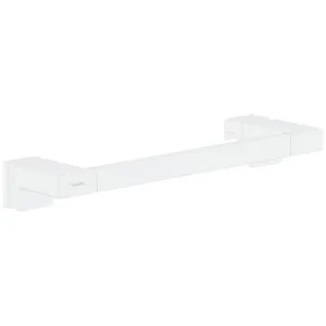 Hansgrohe Addstoris Shower door handle Matte White 41759700 by Hansgrohe, a Bathroom Accessories for sale on Style Sourcebook