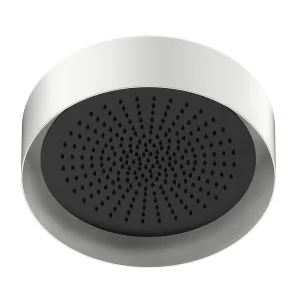 Fantini Acquafit Round Ceiling Shower with Frame - Matte Black 7913K062 by Fantini, a Showers for sale on Style Sourcebook