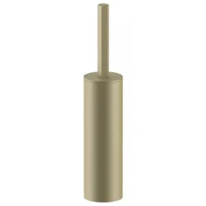 Fantini Venezia Floor Mount Toilet Brush Holder - Matte British Gold 94P67821 by Fantini, a Bathroom Accessories for sale on Style Sourcebook