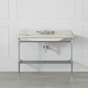 Victoria + Albert Milos 113 White Washstand 1T VA012-1-113WH by Victoria + Albert, a Vanities for sale on Style Sourcebook