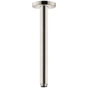 Hansgrohe 30cm Ceiling Connector S - Brushed Nickel 27389820 by Hansgrohe, a Showers for sale on Style Sourcebook
