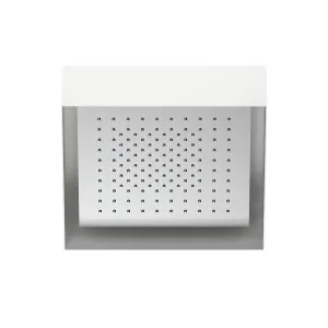 Fantini Acquafit Square Ceiling Shower with Frame & Dream Light Brilliant - Stainless Steel 7938K001 by Fantini, a Showers for sale on Style Sourcebook